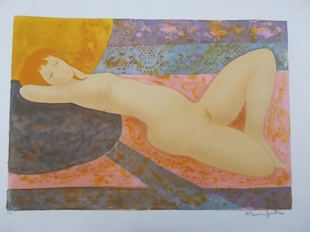 石版画 Bonnefoit - La bôhème de mon coeur