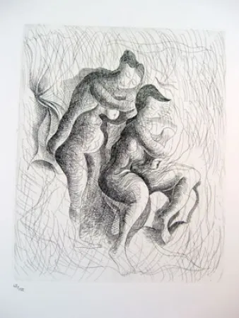 蚀刻版画 Bores - Carpeta