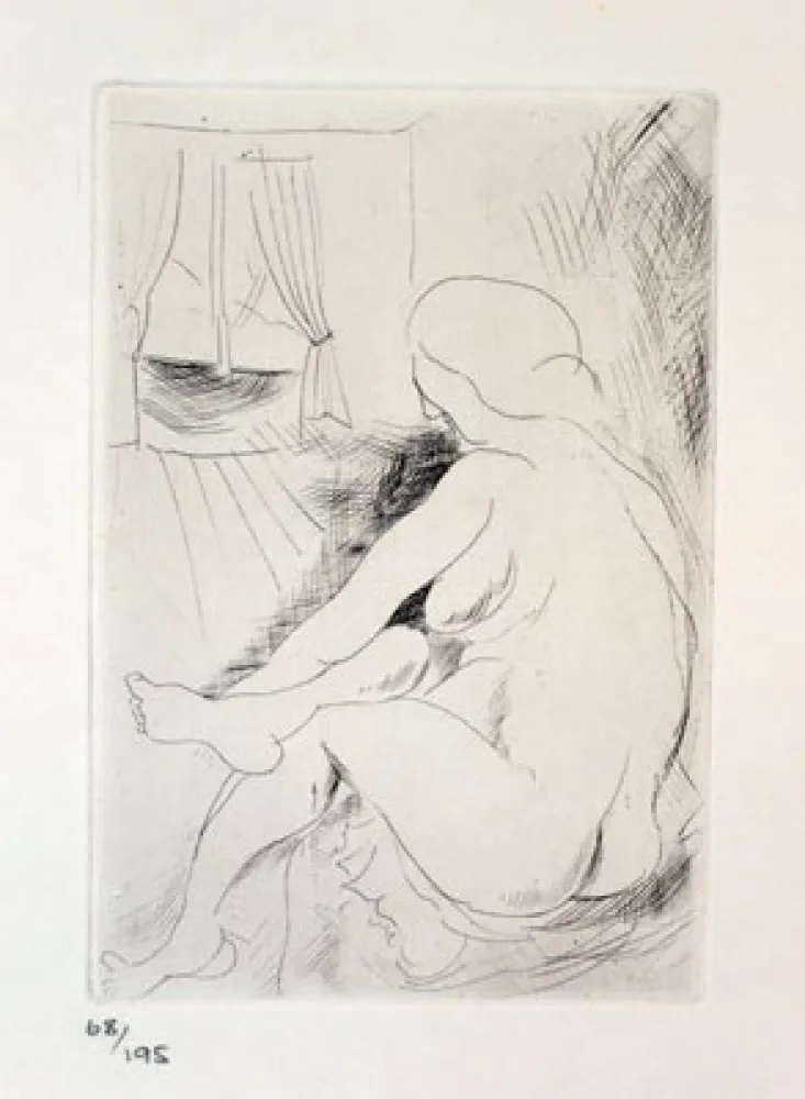 蚀刻版画 Bores - Carpeta