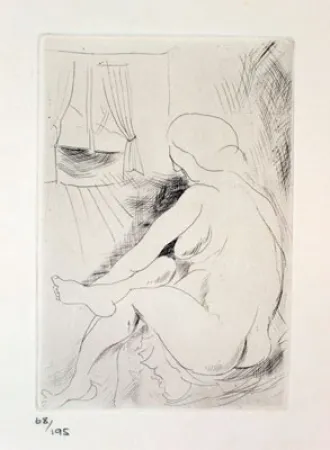 蚀刻版画 Bores - Carpeta