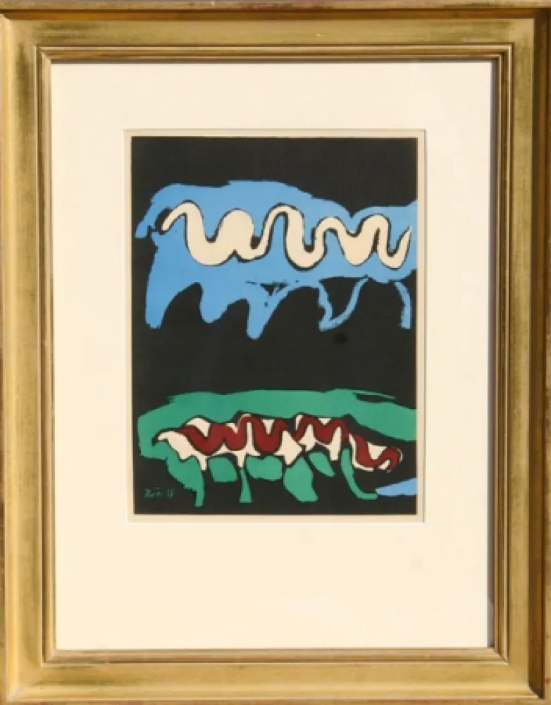 石版画 Bores - Earth from Verve Magazine, Vol. 1 