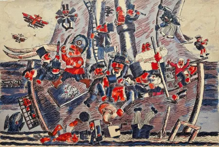 丝网印刷 Borghese - I naviganti