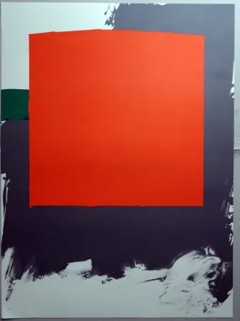 石版画 Borrell Palazón - A.L. BARCELONA 90