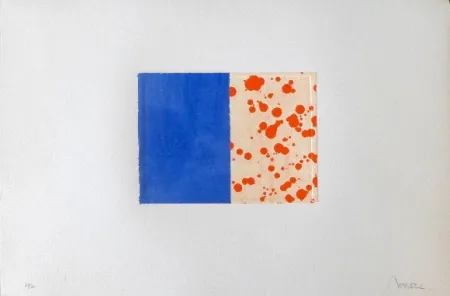 版画 Borrell Palazón - Aura 4