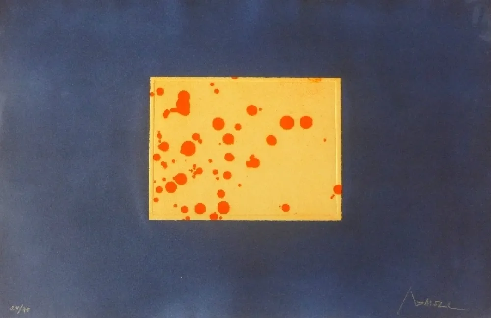 版画 Borrell Palazón - Aura 7