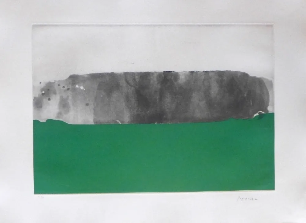 版画 Borrell Palazón - Paisatge 1