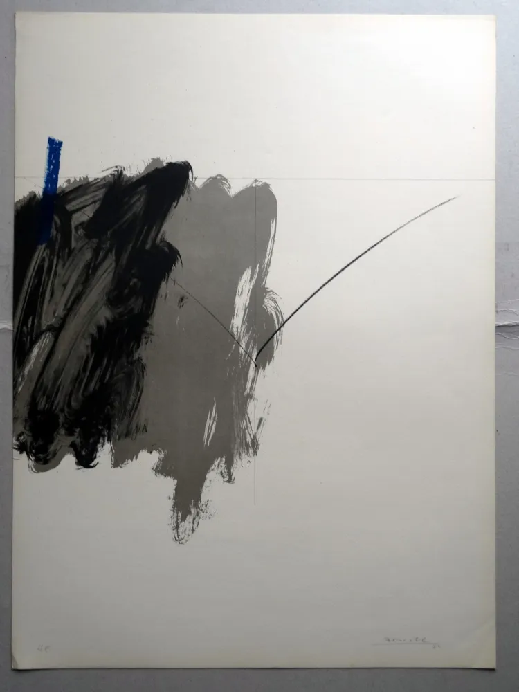 石版画 Borrell Palazón - Untitled