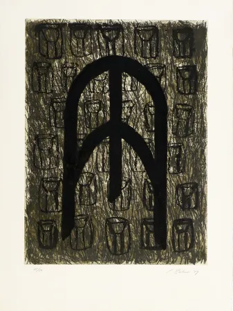 版画 Boshier - Contained Though I. Formation