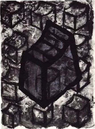 版画 Boshier - Contained Though II. Flow