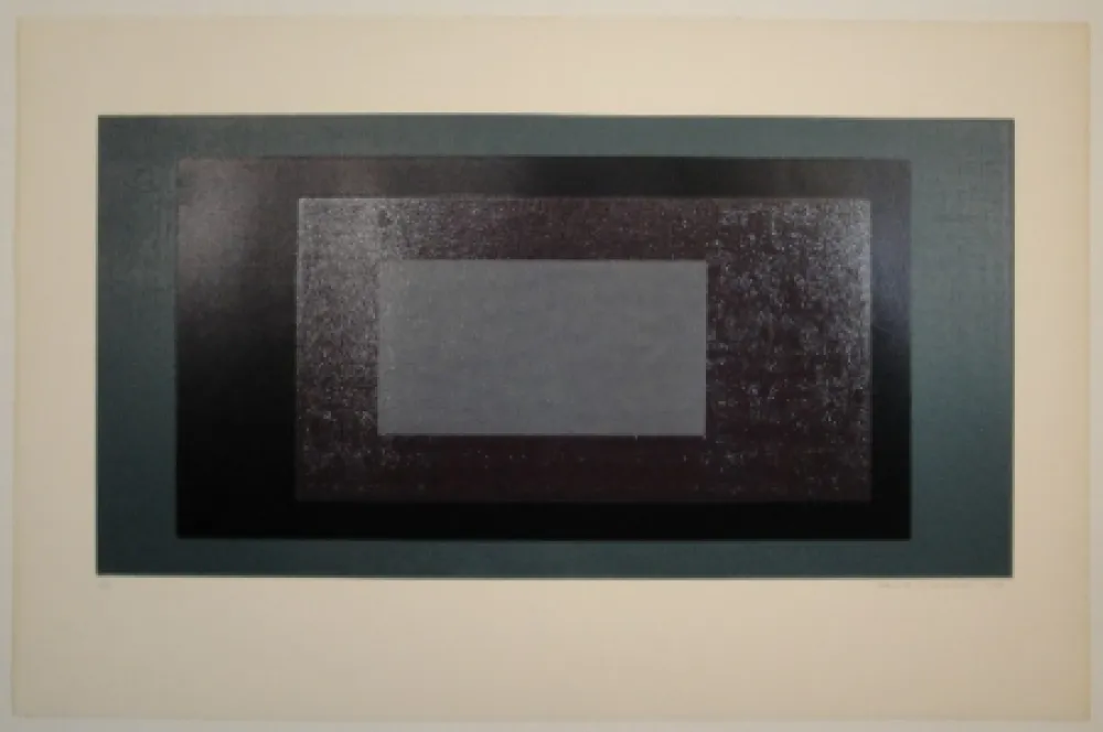 木刻 Bosshard - Holztafeldruck (vierfarbig). 