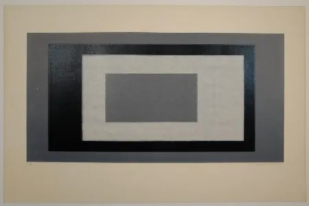 木刻 Bosshard - Holztafeldruck (vierfarbig). 