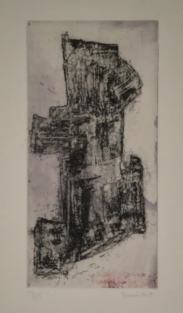 版画 Bott - Composition