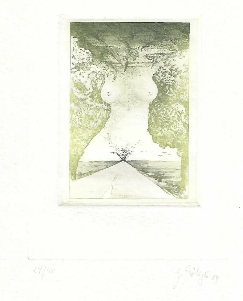 凹版印刷 Böttger - Untitled