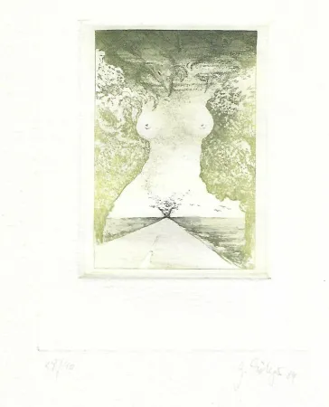 凹版印刷 Böttger - Untitled