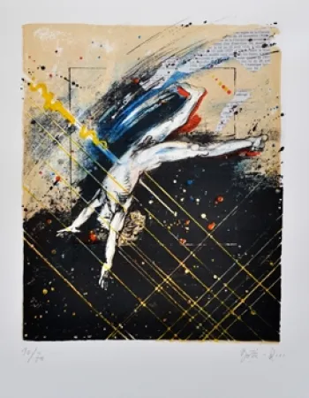 石版画 Botti  - Sans titre