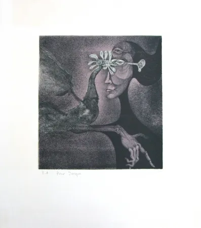 石版画 Bouché - Untitled