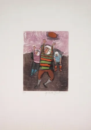 飞尘腐蚀法 Boulanger - Jeu de Ballon