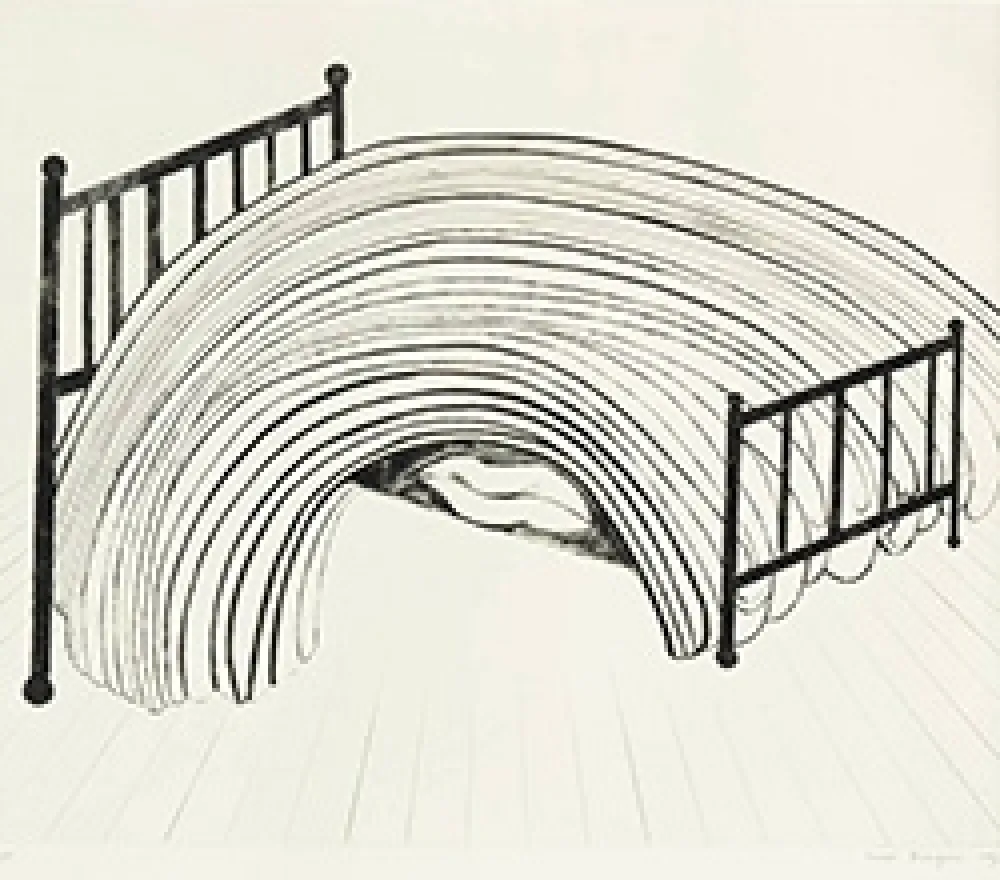 蚀刻版画 Bourgeois - Bed I