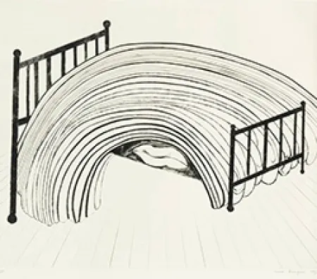 蚀刻版画 Bourgeois - Bed I