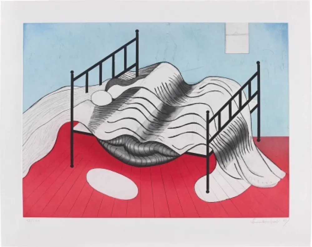 飞尘腐蚀法 Bourgeois - Le Lit Gros Edredon (With Lips)