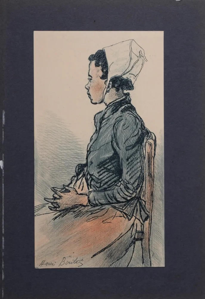 版画 Boutet - Cancalaise