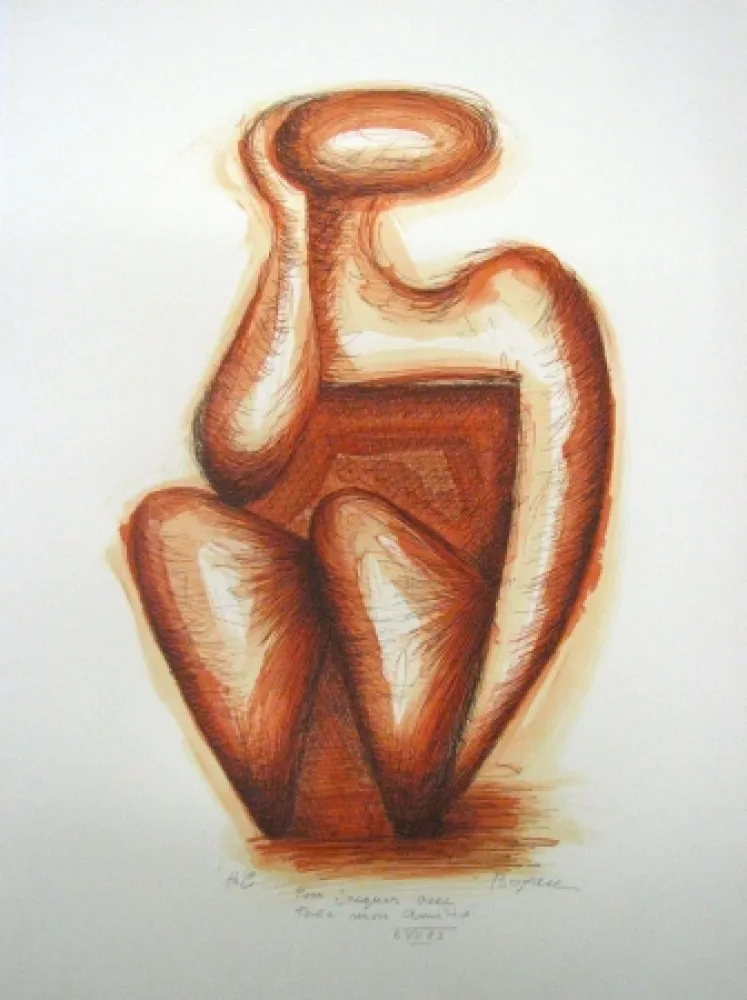 石版画 Boyan - Untitled