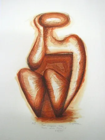 石版画 Boyan - Untitled