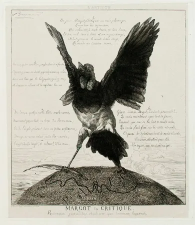 版画 Bracquemond - Margot la critique 