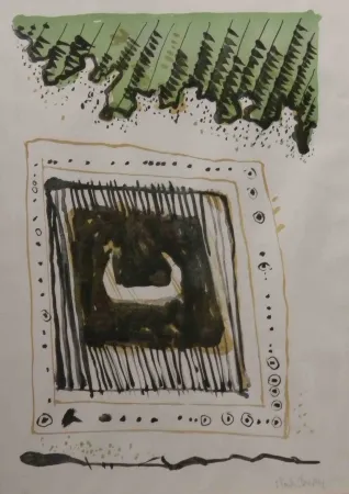 石版画 Bradley - SENZA TITOLO