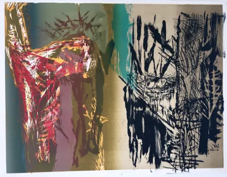 石版画 Brandes - Sans titre