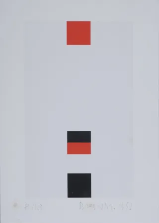 丝网印刷 Brandt - Composition abstraite #3