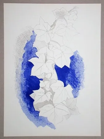 石版画 Braque (After) - Lierre