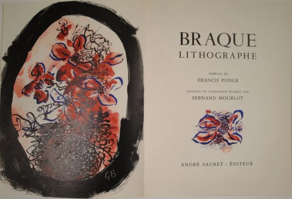插图书 Braque - Braque Lithographe