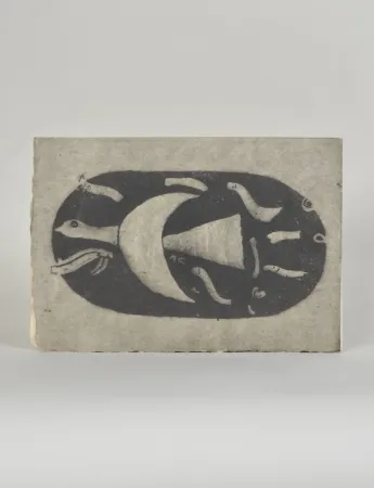 版画 Braque - Chants de Milarepa