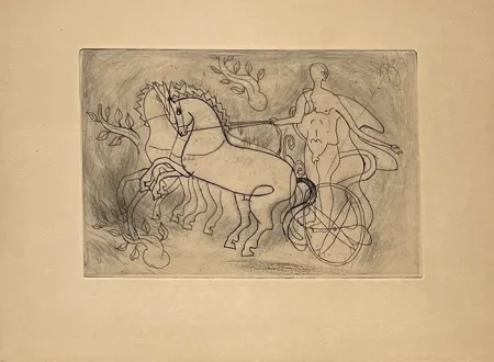 版画 Braque - Char