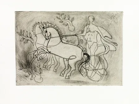 版画 Braque - Char