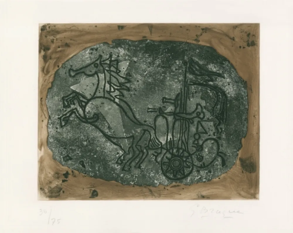 蚀刻飞尘法 Braque - 