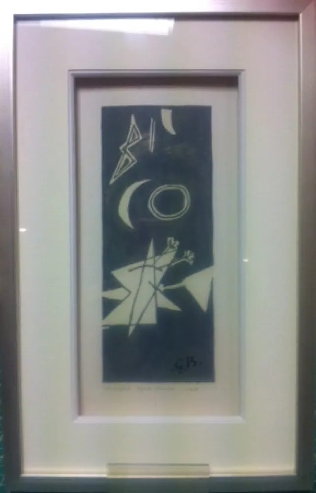 石版画 Braque - Ciel gris