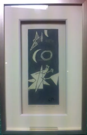 石版画 Braque - Ciel gris