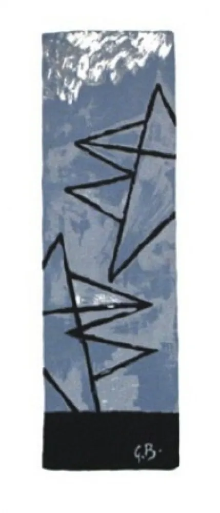 石版画 Braque - Ciel gris II
