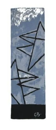 石版画 Braque - Ciel gris II