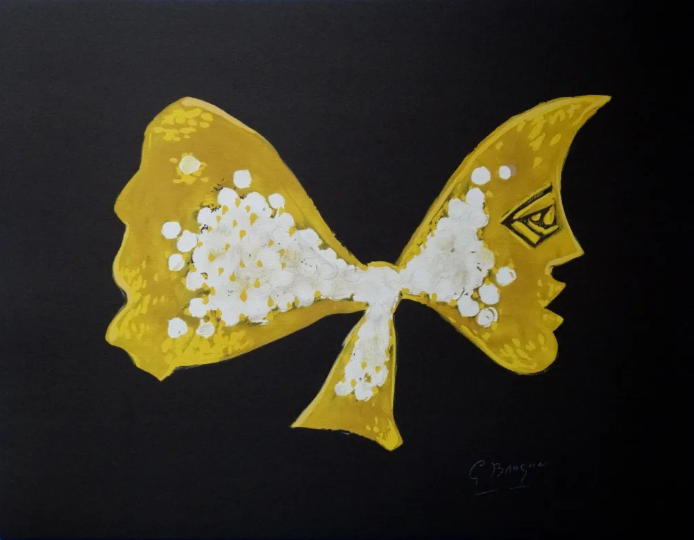 石版画 Braque - Déesse de la Lune, Sélène