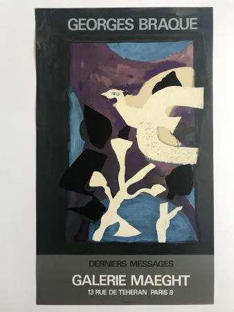 海报 Braque - Derniers Messages / Galerie Maeght