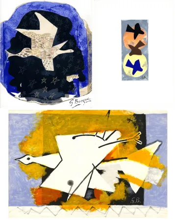插图书 Braque - DERRIÈRE LE MIROIR N° 115. BRAQUE. Juin-Juillet 1959