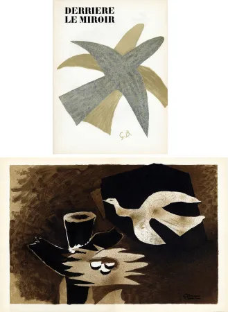插图书 Braque - DERRIÈRE LE MIROIR N° 85-86. BRAQUE. Avril-mai 1956.