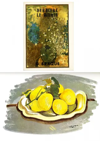 插图书 Braque - DERRIÈRE LE MIROIR N°48-49. G. BRAQUE. Juin 1952.