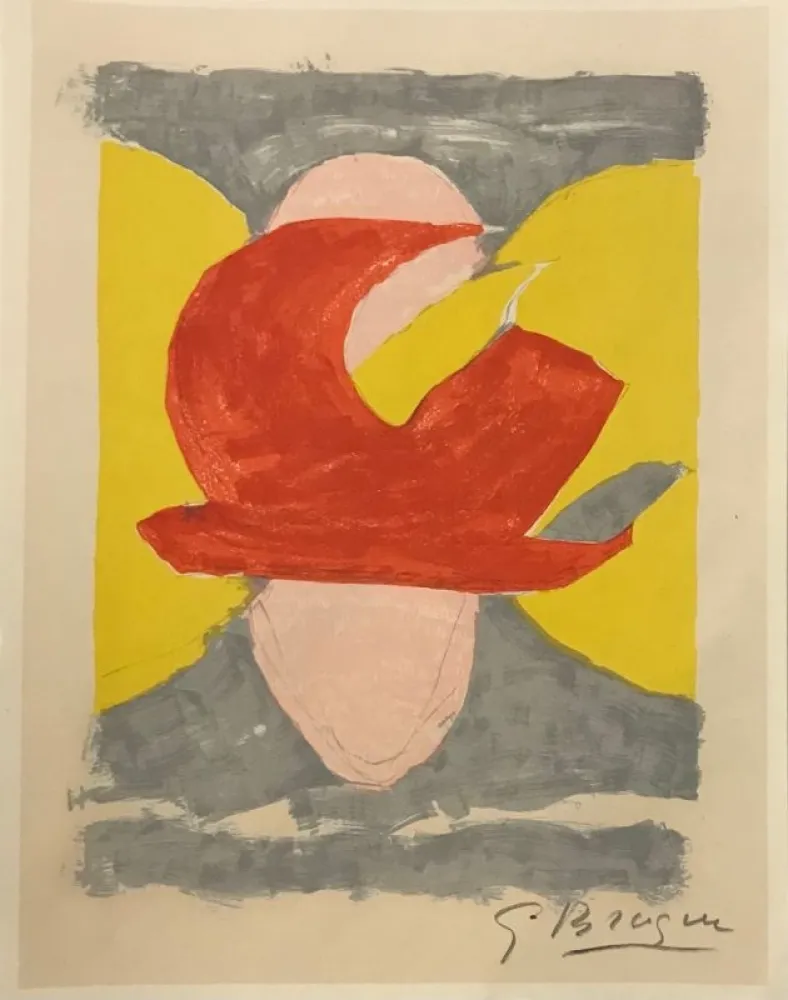 石版画 Braque - Descente aux enfers planche 4 