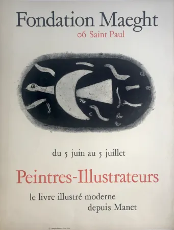 海报 Braque - Fondation Maeght