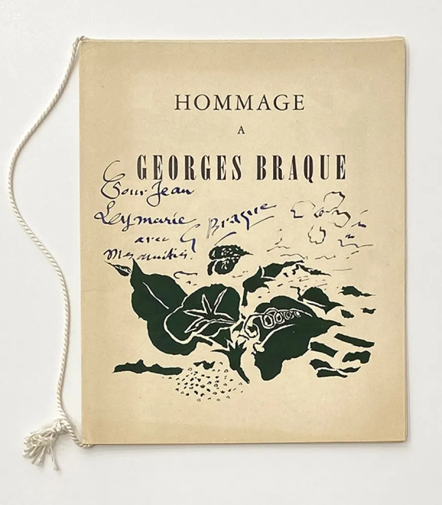 石版画 Braque - Hommage à Georges Braque