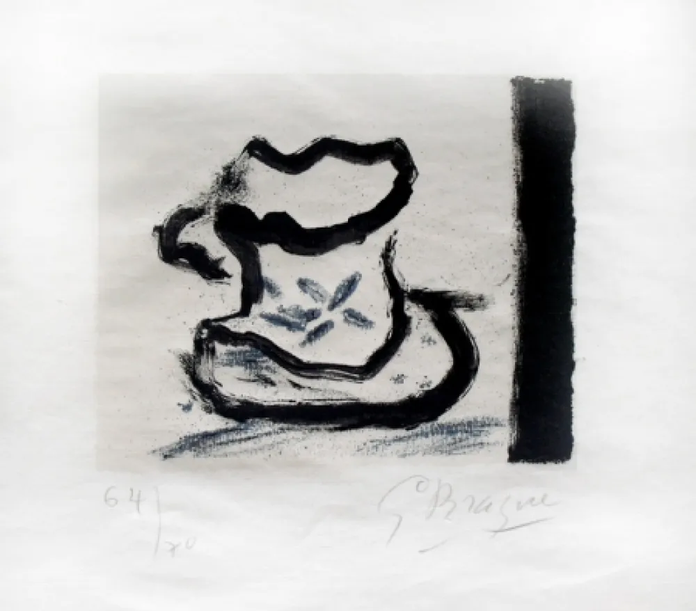 石版画 Braque - La petite tasse
